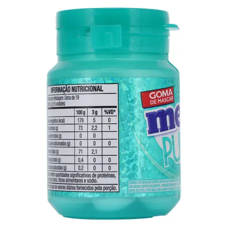 Goma De Mascar Mentos Pure Fresh S/Açúcar Wintergreen Pt 56g  360-27
