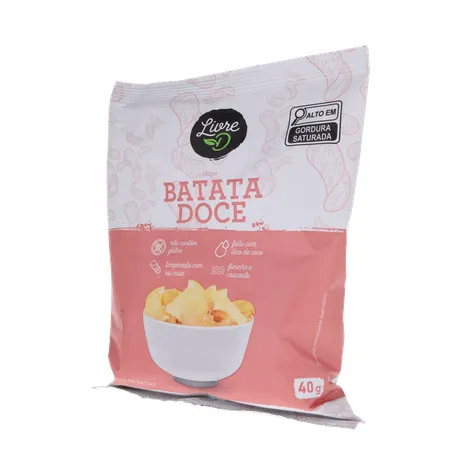Salg chips livre d batata doce 40g 360-3