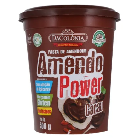 PASTA AMENDOIM AMENDO POWER CACAU 500G 360-0