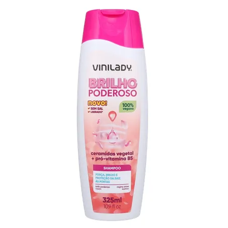 Shamp vini lady brilho intenso 325ml 360-0