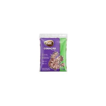 Coração de frango nat congelado 1kg