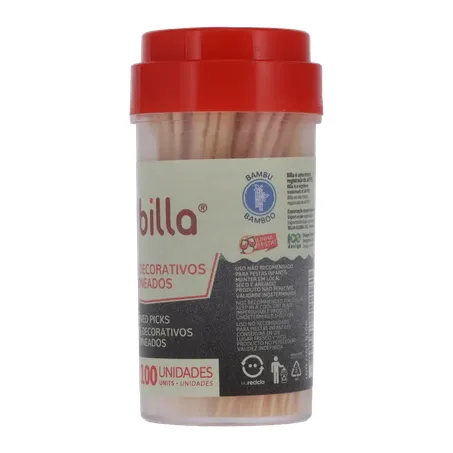 PALITO BILLA TORN C/PALITEIRO 100UN 360-6