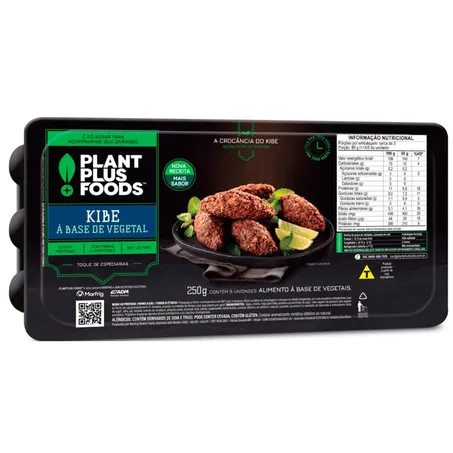 KIBE VEGETAL PLANT PLUS FOODS 250G
