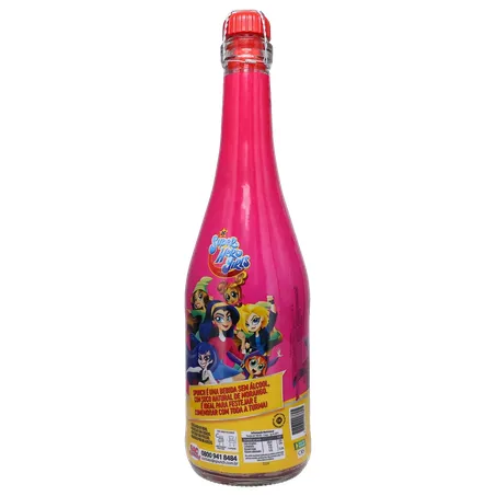 Espumante spunch 660ml zero alcool liga da justica 360-20