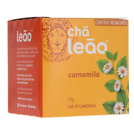 Chá Leão Camomila Sachê 10UN 360-33