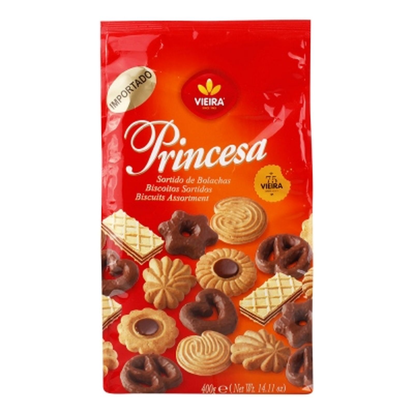 BISCOITO PRINCESA VIEIRA 400G