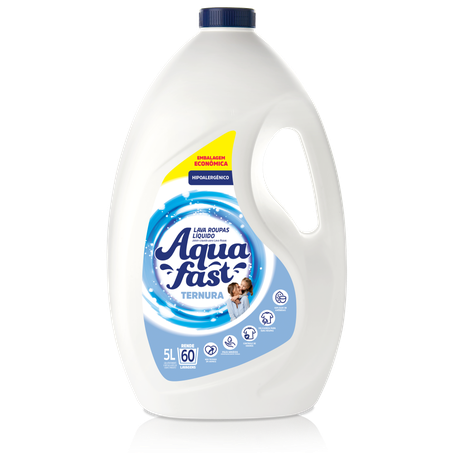 Lava roupas aquafast ternura 5l