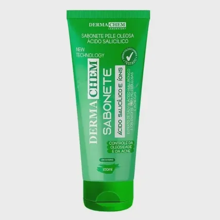 Sabonete Líquido Facial Dermachem Ácido Salicílico 100ml