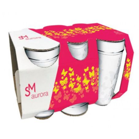 CONJUNTO COPO AURORA 270ML C/6