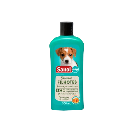 SHAMPOO FILHOTES DOG SANOL 500 ML                 