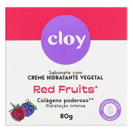 Sab Cloy 80g Barra Red Fruits