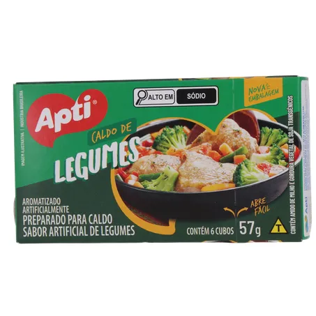 CALDO DE LEGUMES EM CUBO APTI 57G 360-1