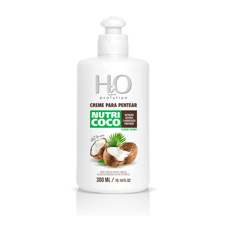 Creme de pentear H2O nutricoco 300ml