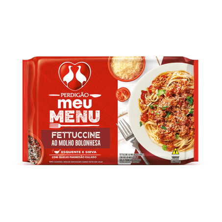 Fetuccini perdigão com molho bolonhesa 300g