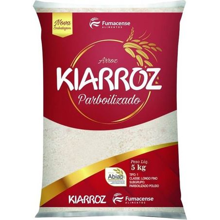 Arroz parboilizado kiarroz 1kg