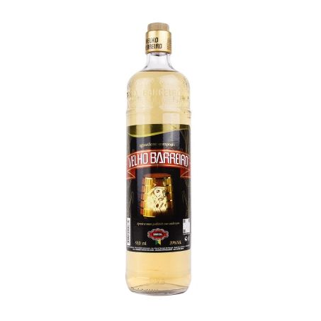 Aguardente velho barreiro gold 910ml