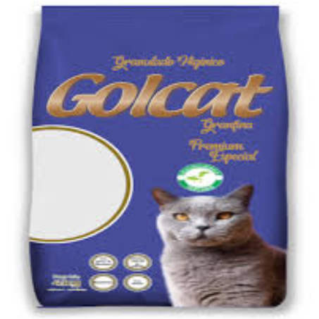 Pet areia sanitaria golcat granfina 4kg