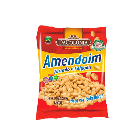 Amendoim salgado da colonia 1005gr.