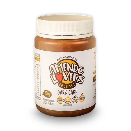 PASTA DE AMENDOIM AMENDO LOV DARK CAKE K 370G