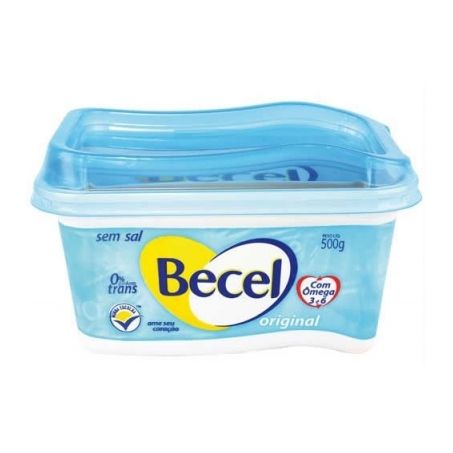 Margarina Becel Sabor Manteiga Sem Sal Pote 500G