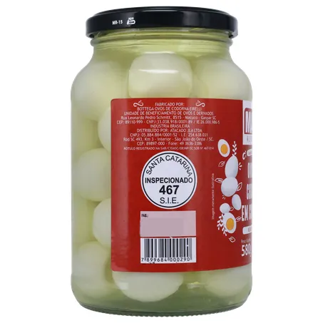 Ovos de codorna manu 300g 360-3