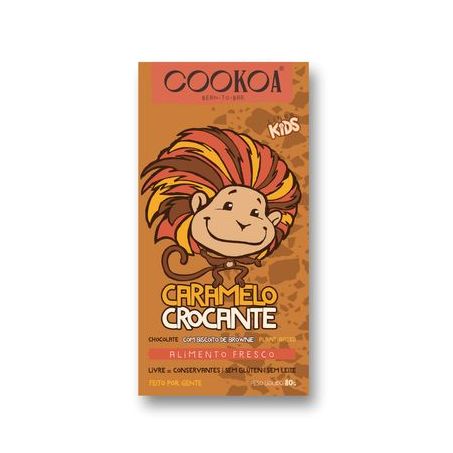 Chocolate cookoa kids s/l s/g caramelo c. 72g