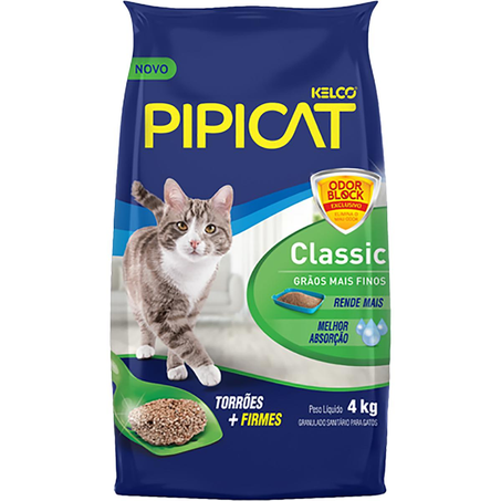 Areia Granulada Pipicat Kelco 4kg - Classic