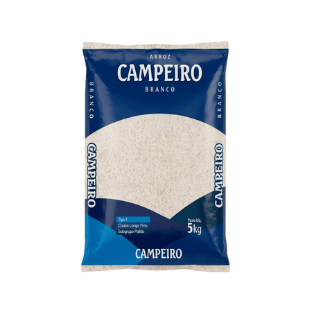 Arroz Campeiro Branco 5kg