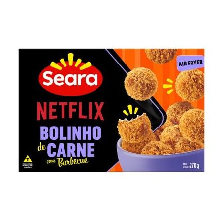 BOLINHO SEARA CARNE COM BARBECUE NETFLIX 270G