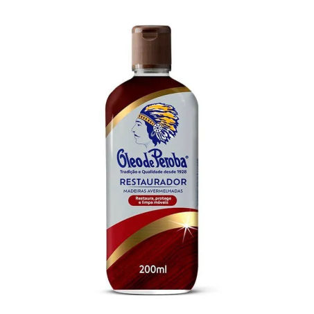 Óleo de peroba king madeira avermelhada 200ml