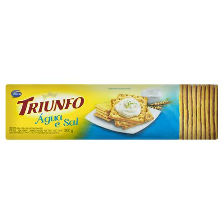 BISCOITO ÁGUA E SAL TRIUNFO