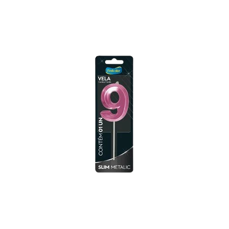 VELA SLIM METALIC PINK N°9 FESTCOLOR              