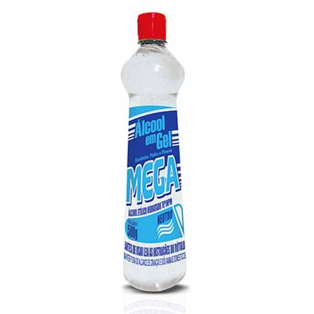 ALCOOL GEL MEGA NEUTRO 70.0 500G