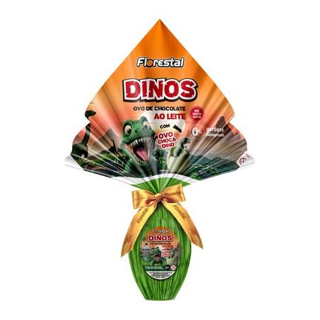 OVO DE CHOCOLATE FLORESTAL 130G DINO