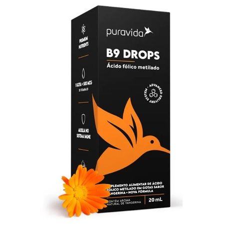 Suplemento puravida b9 drops 20ml