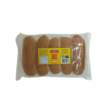 Pão de hot dog marsala qualibread 500g