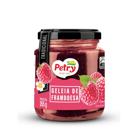GELEIA PETRY ZERO VD 250 G FRAMBOESA