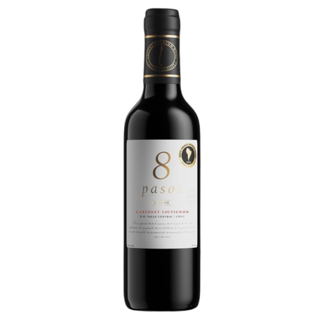 Vinho Tinto Chileno 8Pasos Superior Cabernet Sauvignon 375ml 