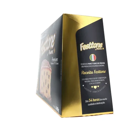 Panettone de Páscoa Festtone Chocolate 70 Cacau 400G 360-25