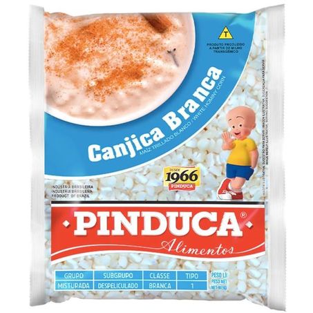 Canjica branca pinduca 400g