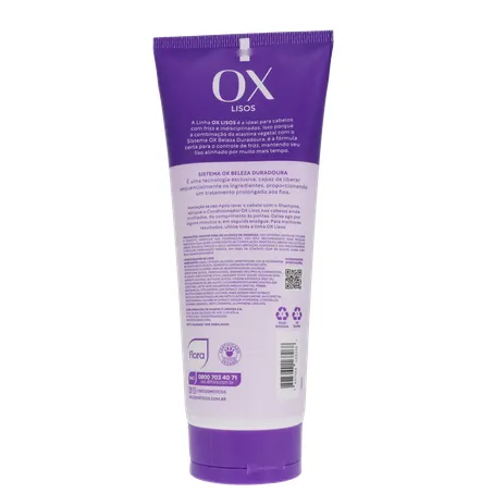 Condicionador ox lisos 400ml 360-19