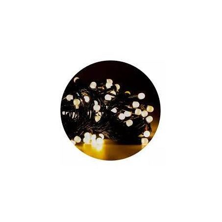 ENFEITE NATAL PISCA 80 LED BRANCO QUENTE CER 87215