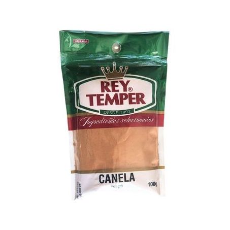 CONDIMENTOS REY TEMPER CANELA EM PÓ PACOTE 100G