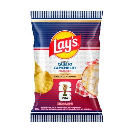 SALGADINHO LAYS COPA QUEIJO 62G