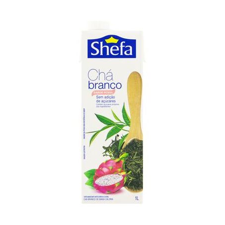 CHA SHEFA 1LT BRANCO C/ PITAYA 