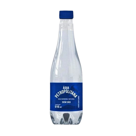 AGUA MIN.PETROPOLITANA S/GAS 510ML