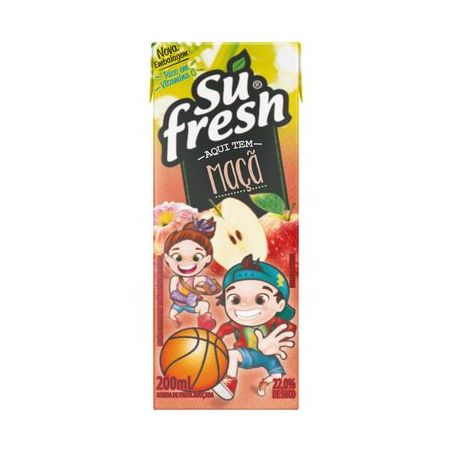 Suco Pronto Sufresh Néctar Maçã 200ML