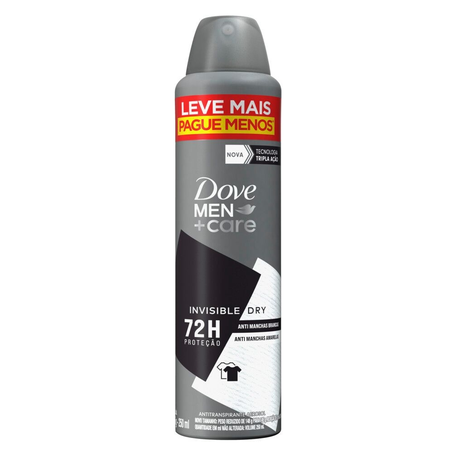 Antitranspirante Aerosol Dove MenCare Invisible Dry 250 ml