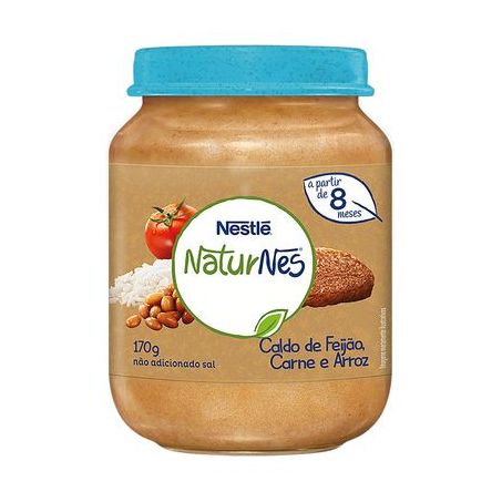 PAPINHA NESTLE ARROZ/FEIJAO/CARNE 170G