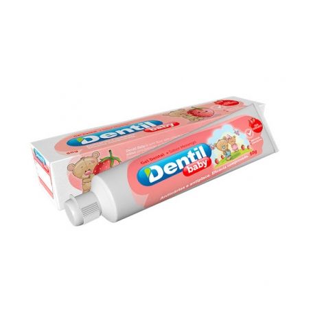 Creme dental bob esponja morango dentil 50g
